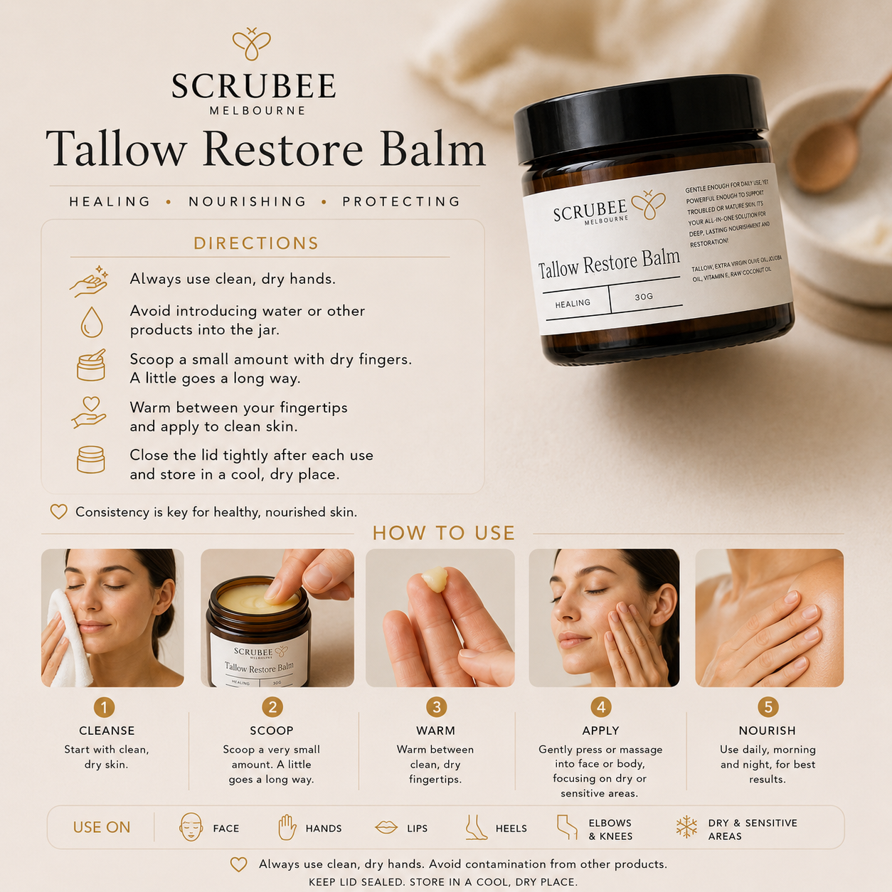 Tallow Restore Balm (60ml)