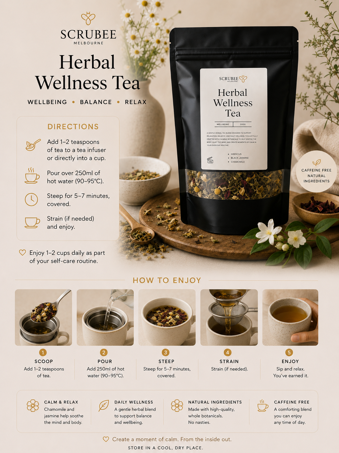 Herbal Wellness Tea (200g)