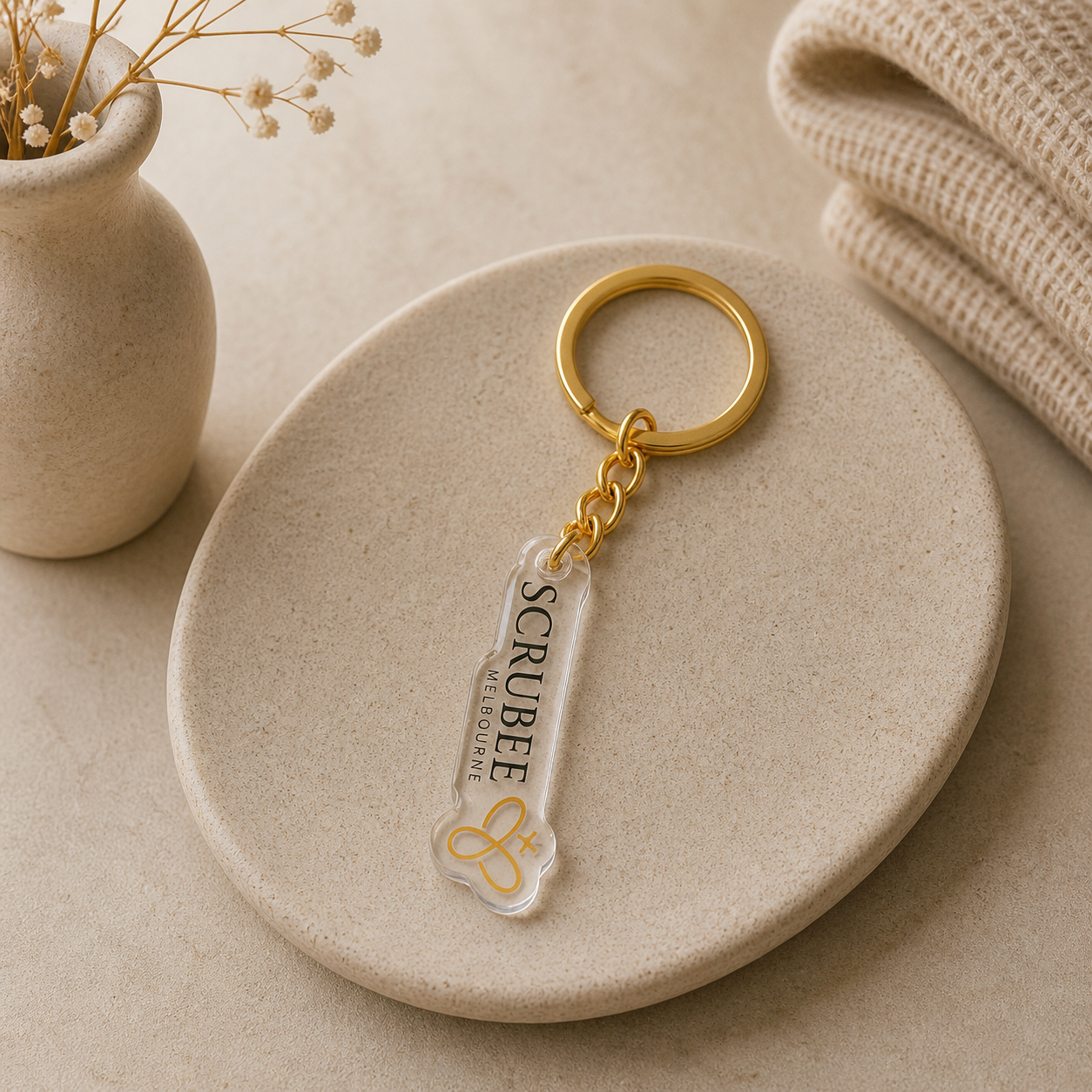 Scrubee Signature Keychain